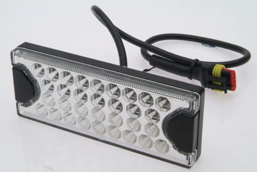 Mini LED Fog/Reverse Lamp 12/24v 0.3m - LED option for the flatbed range